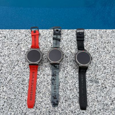 Forge Genesis rugged smartwatch on a jobsite, IPX8 waterproof, built for tradies