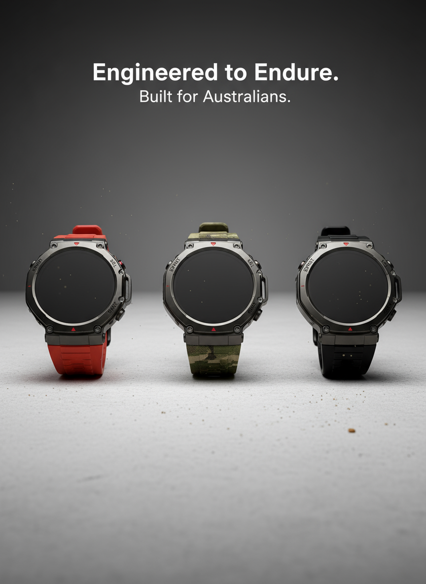 Forge Genesis smartwatch with AMOLED display and six-system GPS